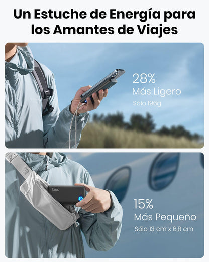 INIU Power Bank, Slimmest USB C Triple 3A de Alta Velocidad 10000mAh Bateria Externa, Bateria Portatil con Linterna para iPhone 15 14 13 12 11 X Pro MAX Samsung S22 S21 S20 iPad Tablet Airpods etc – para oposiciones – Material de estudio – OpoMarket