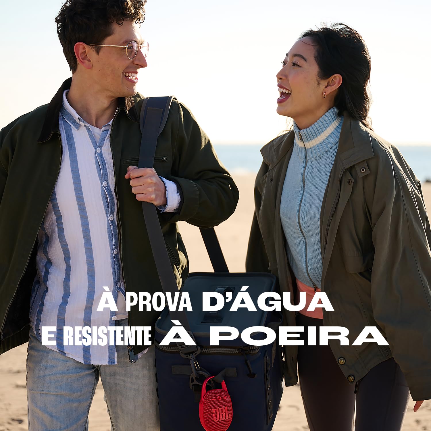 JBL Clip 5, Altavoz inalámbrico portátil con Bluetooth, resistente al agua y al polvo IP67, hasta 12h de reproducción y más con Playtime Boost activado, negro – para oposiciones – Material de estudio – OpoMarket