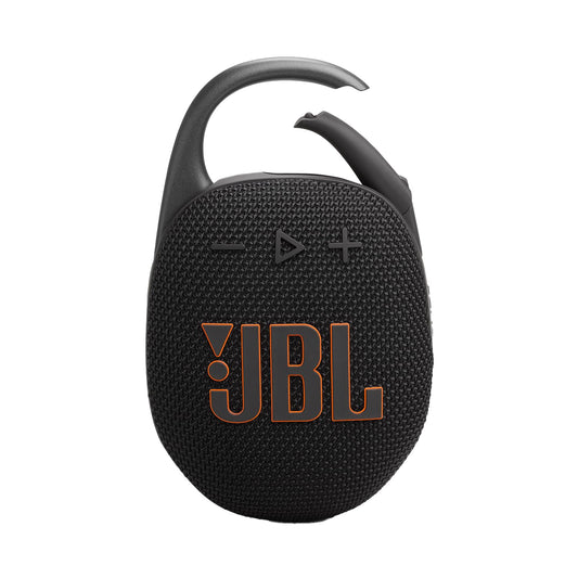 JBL Clip 5, Altavoz inalámbrico portátil con Bluetooth, resistente al agua y al polvo IP67, hasta 12h de reproducción y más con Playtime Boost activado, negro – para oposiciones – Material de estudio – OpoMarket
