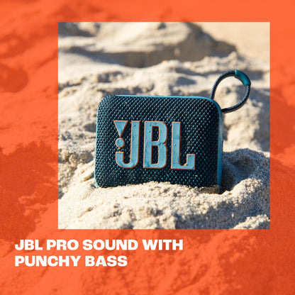JBL GO 4, Altavoz inalámbrico portátil con Bluetooth, resistente al agua y al polvo IP67, hasta 7h de reproducción más 2h extra con Playtime Boost, negro – para oposiciones – Material de estudio – OpoMarket