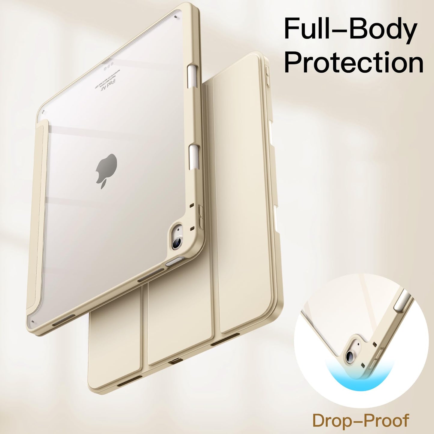 funda ipad air 13 pulgadas con soporte plegable