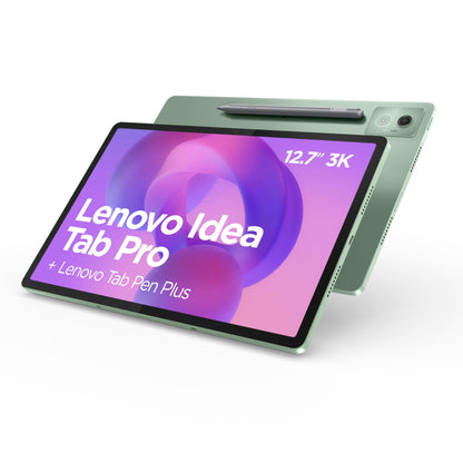Lenovo Idea Tab Pro – Tablet 12.7" 3K (MediaTek Dimensity 8300, 8 GB RAM, 256 GB UFS 4.0, 144 Hz, Wi - Fi 6E, Bluetooth 5.3, Android 14) Verde - Incluye Pen – para oposiciones – Material de estudio – OpoMarket