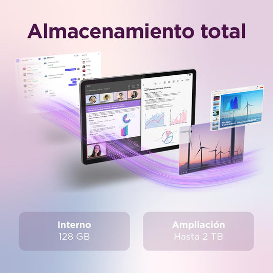 Lenovo Idea Tab – Tablet 11" 2.5K (MediaTek Dimensity 6300, 8 GB RAM, 128 GB UFS, 90 Hz, 4 Altavoces, Wi - Fi 5, Bluetooth 5.2, Android 15) Color Gris – Incluye Tab Pen – para oposiciones – Material de estudio – OpoMarket
