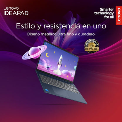 Lenovo IdeaPad Slim 5 Gen 10 - Ordenador Portátil 16" WUXGA (Intel Core i7 - 13620H, Intel UHD Graphics, 32 GB RAM, 1 TB SSD, Wi - Fi 6, Windows 11 Home) Teclado QWERTY Español - Azul – Ordenador personal para oposiciones – Material de estudio – OpoMarket