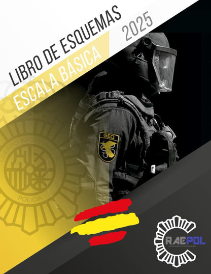 Libro de esquemas Policía Nacional 2025 – ingreso Escala Básica