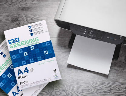 Papel A4 80 gramos compatible con láser e inkjet