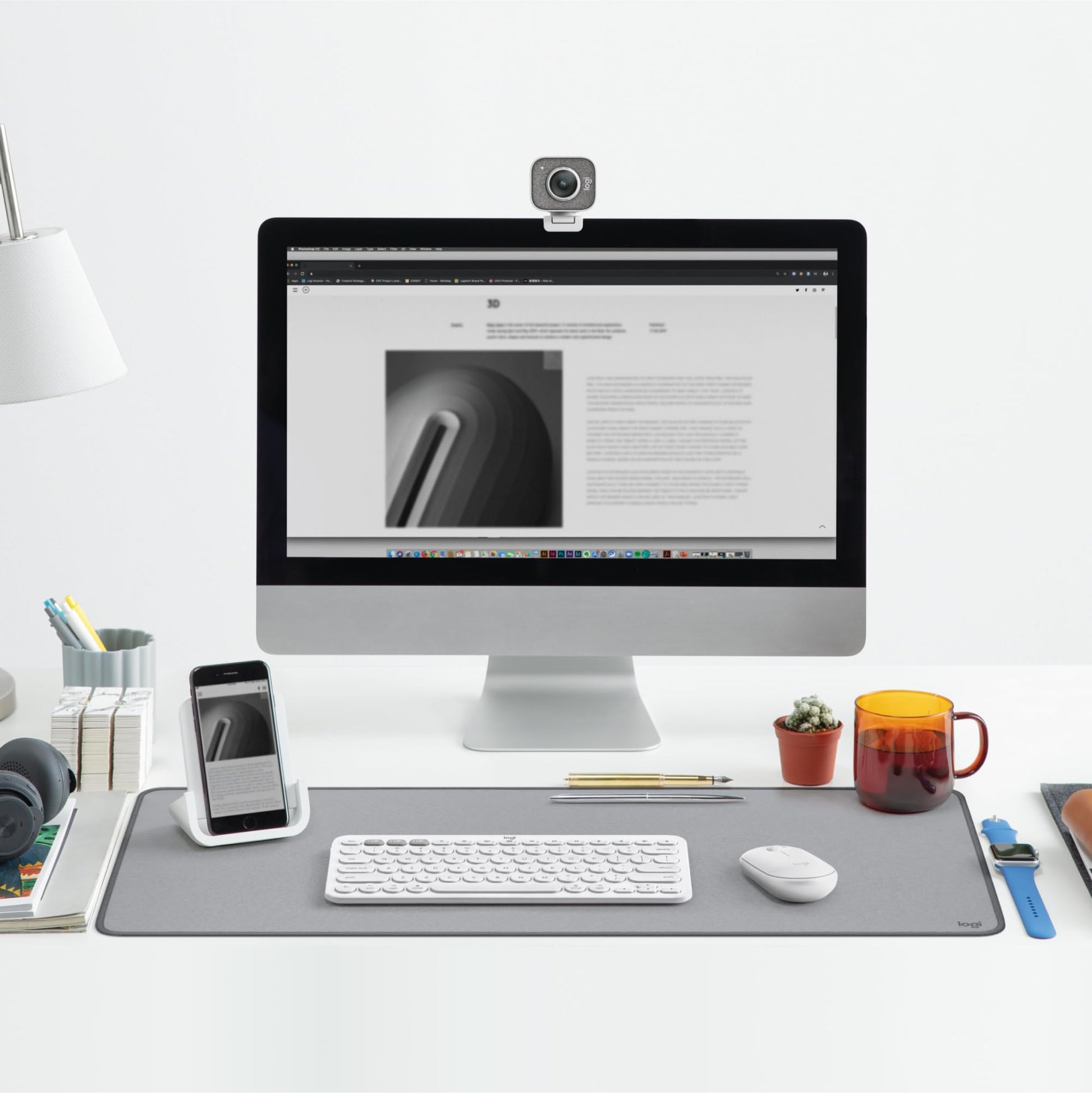 Desk mats resistentes a salpicaduras