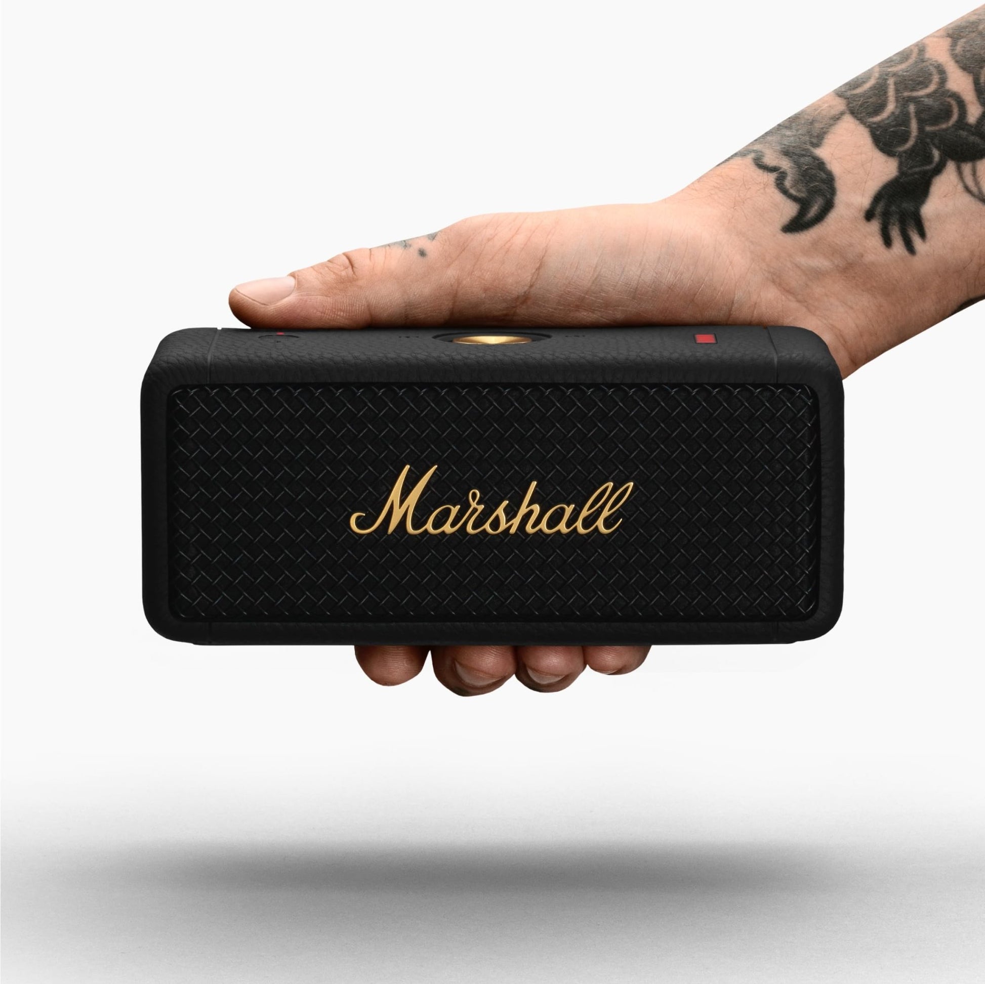 Marshall Emberton II Altavoces Bluetooth portátiles, inalámbricos, Emparejables, IP67 Resistentes al Polvo y al Agua, más de 30 Horas de Tiempo de reproducción - Negro – para oposiciones – Material de estudio – OpoMarket