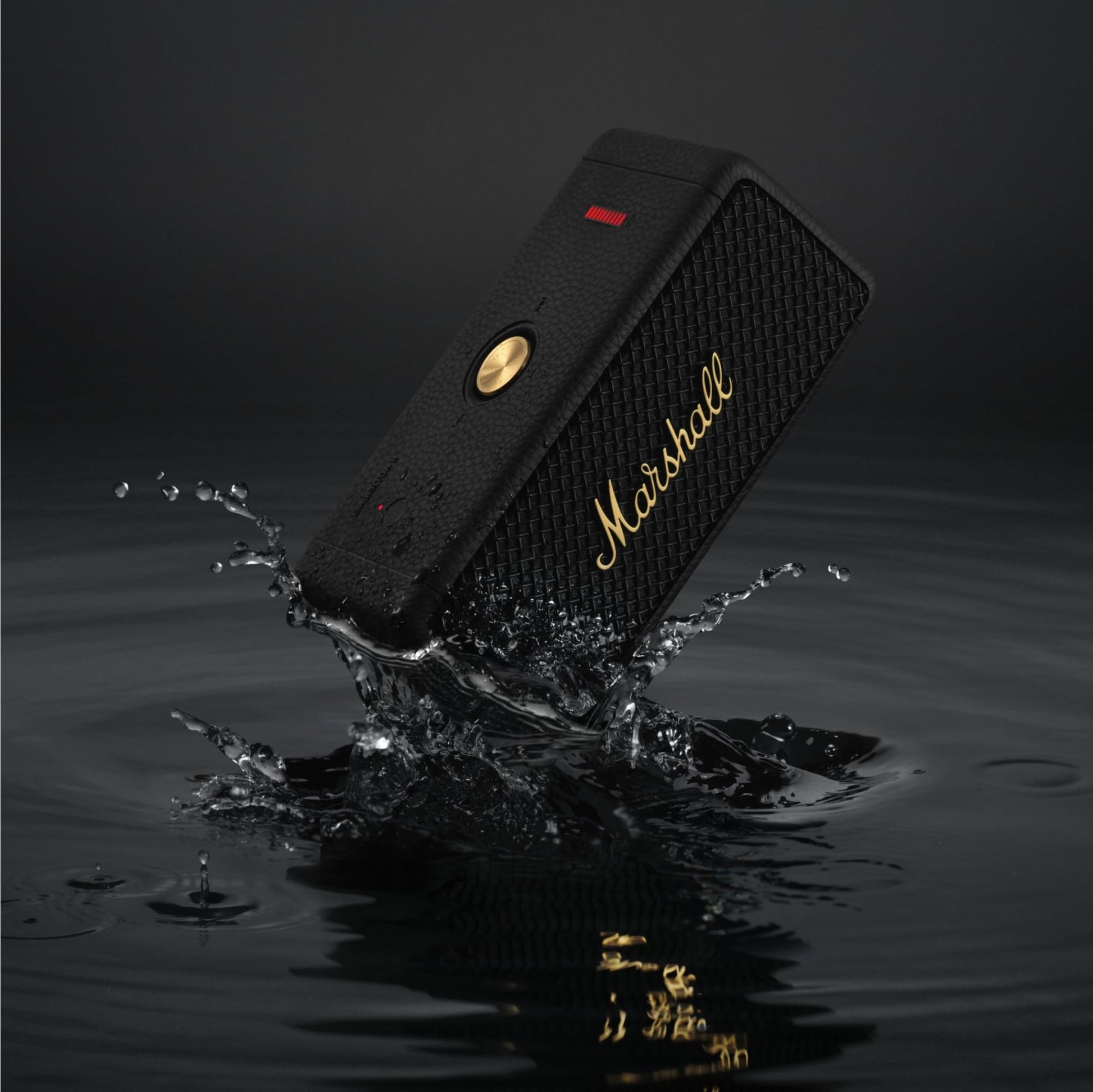 Marshall Emberton II Altavoces Bluetooth portátiles, inalámbricos, Emparejables, IP67 Resistentes al Polvo y al Agua, más de 30 Horas de Tiempo de reproducción - Negro – para oposiciones – Material de estudio – OpoMarket
