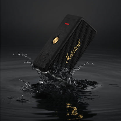 Marshall Emberton II Altavoces Bluetooth portátiles, inalámbricos, Emparejables, IP67 Resistentes al Polvo y al Agua, más de 30 Horas de Tiempo de reproducción - Negro – para oposiciones – Material de estudio – OpoMarket