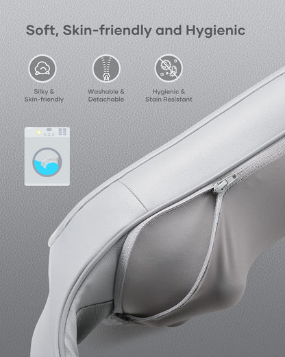 Masajeador de Cuello y Hombros con Calor Ajustable y Correa, Shiatsu Masajeador de Cuello 3D Eléctrico Masaje, Adecuado Para el Hogar y la Oficina – para oposiciones – Material de estudio – OpoMarket