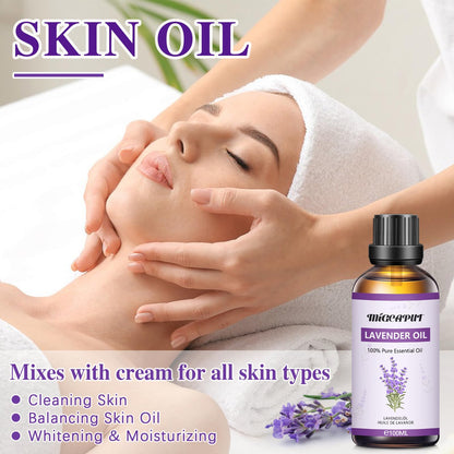 Aceite esencial puro aroma floral para aromaterapia