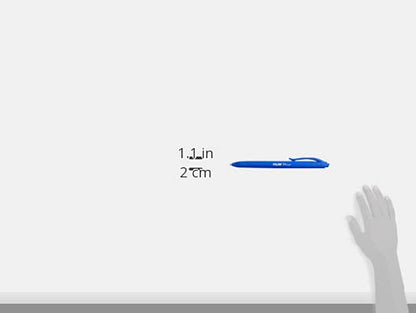 MILAN® Caja expositora 25 bolígrafos P1 touch azul – para oposiciones – Material de estudio – OpoMarket