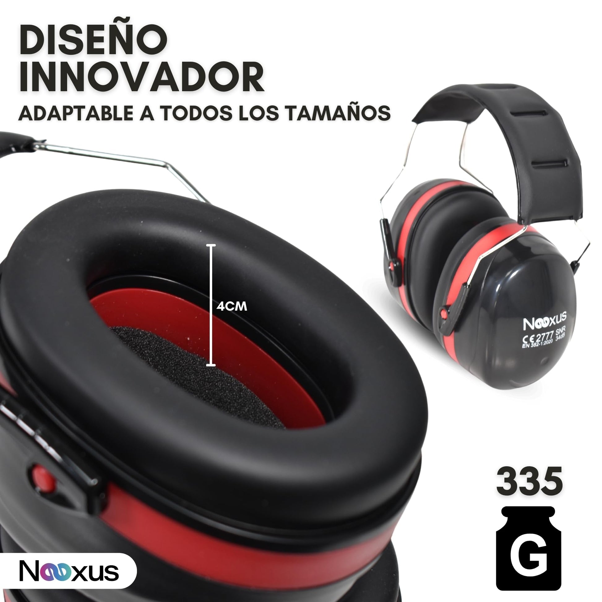 cascos plegables para estudiar en biblioteca