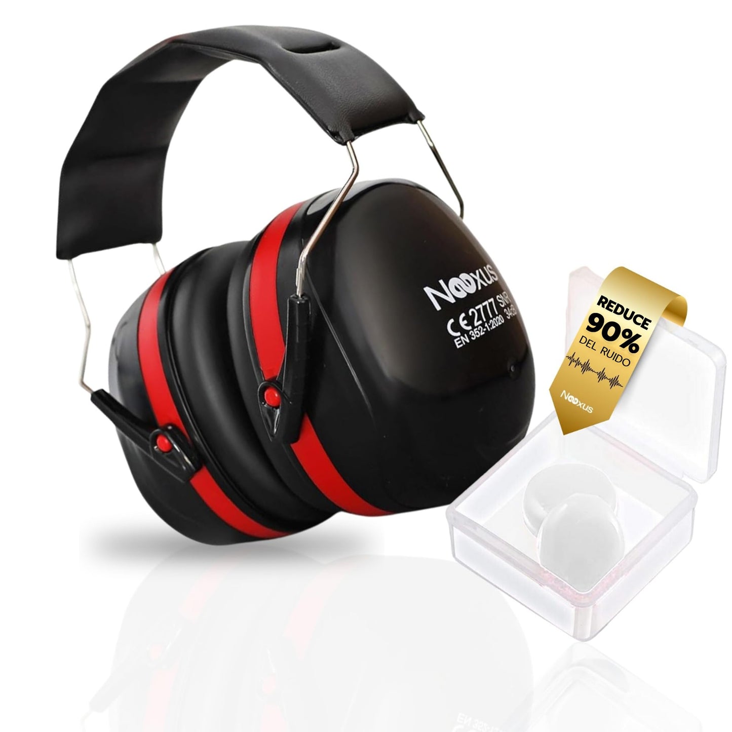 cascos para estudiar Nexus insonorizados 34 dB