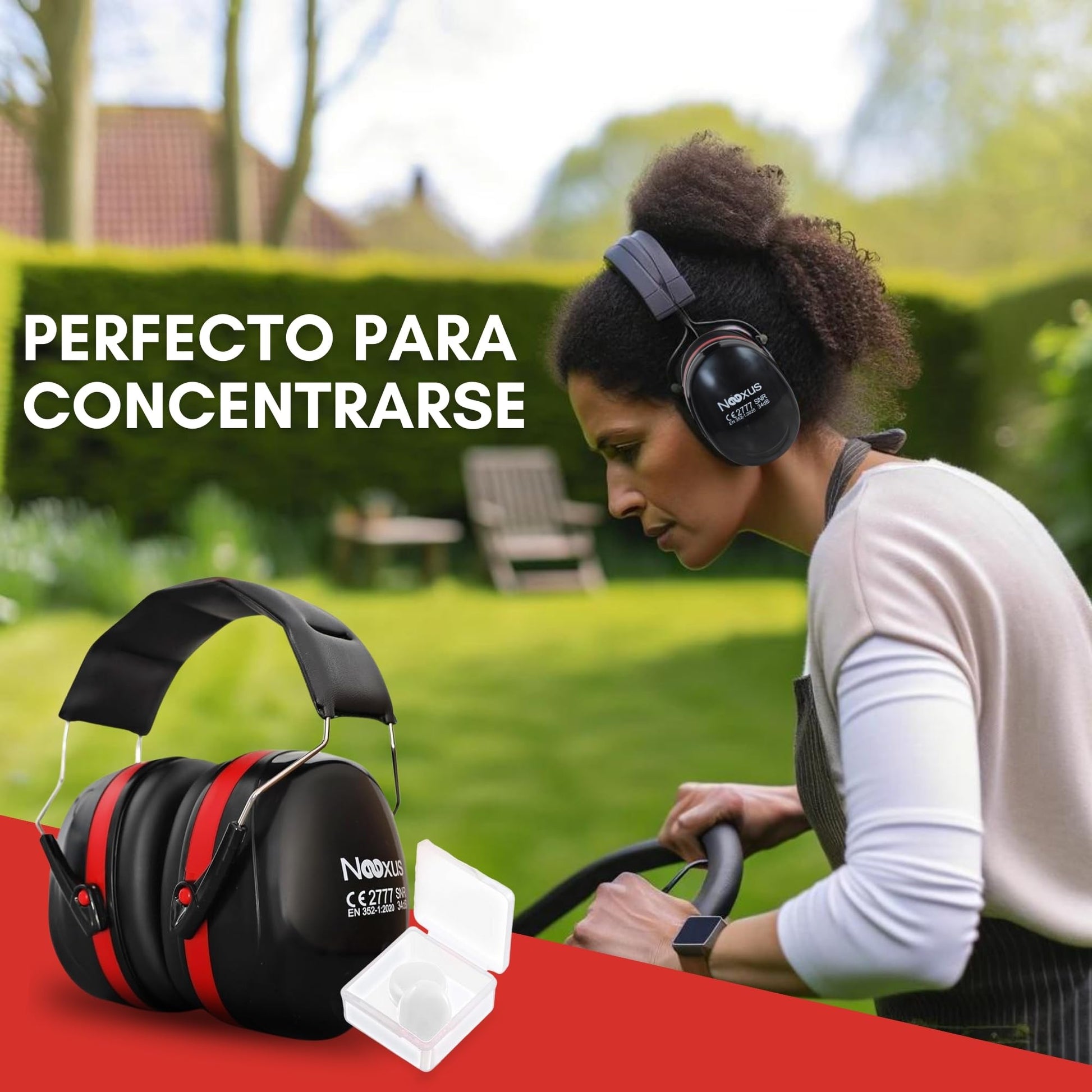 cascos insonorizados negros Nexus Best Prices