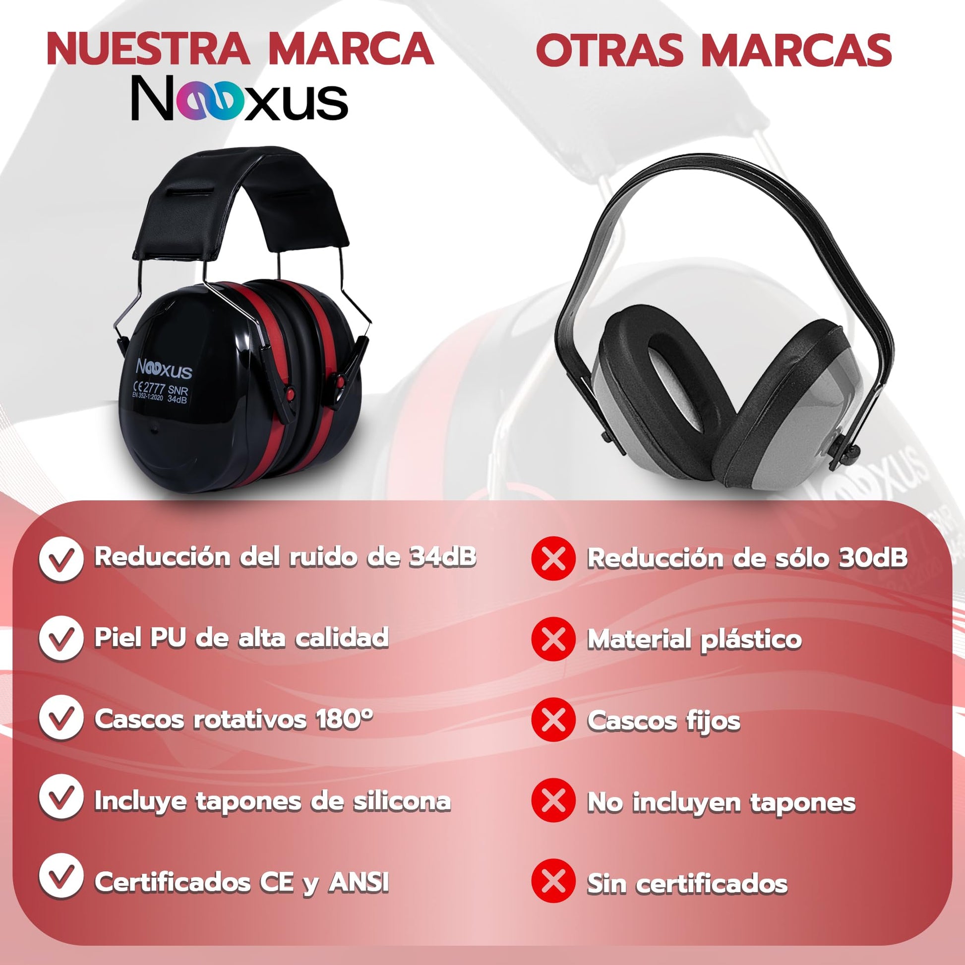 diadema ajustable cascos para estudiar cómodos