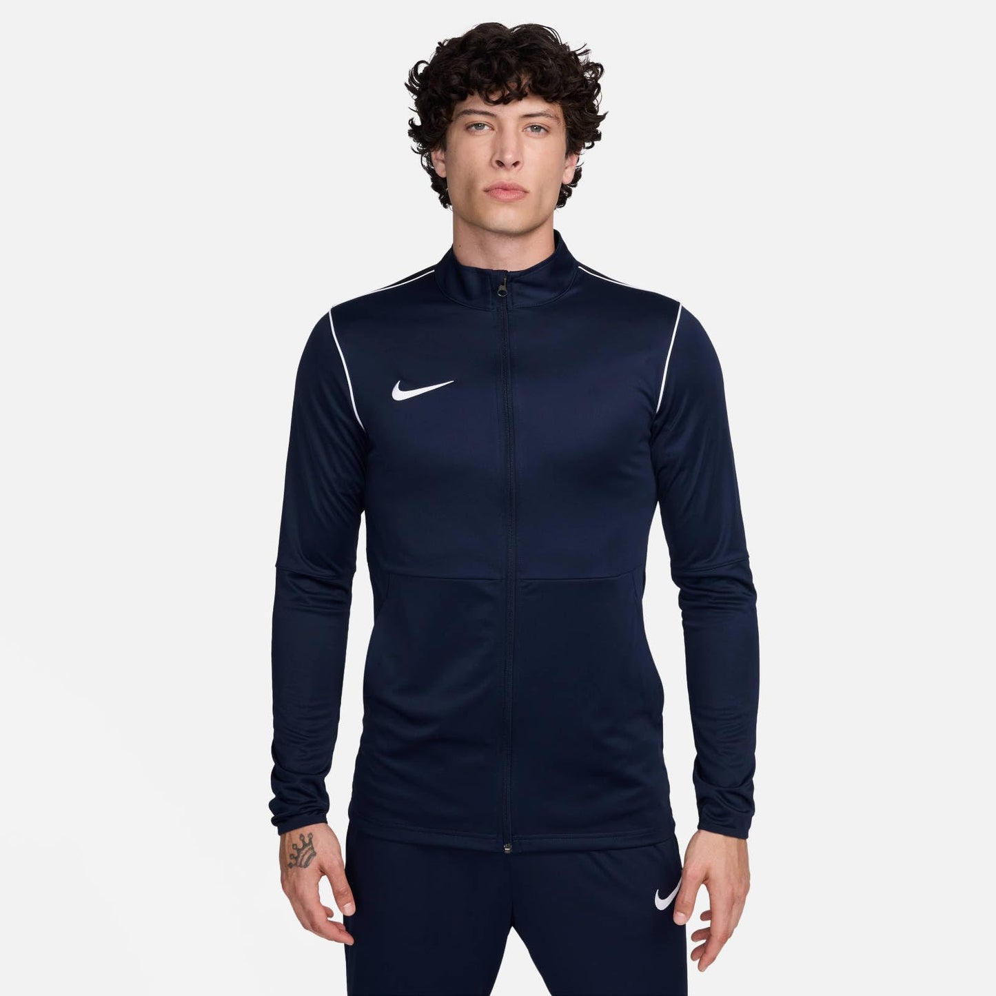 Nike FJ3022 - 451 M NK DF PARK20 TRK JKT K R Jacket Hombre OBSIDIAN/WHITE/WHITE Tamaño M – Deportes para oposiciones – Material de estudio – OpoMarket