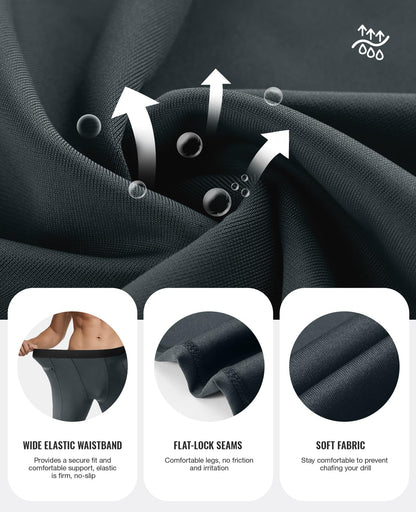 Niksa 2 Piezas Mallas Hombre Running Leggings Deporte Pantalones Largos de Compresión Negro Gris Medium – Ropa para oposiciones – Material de estudio – OpoMarket