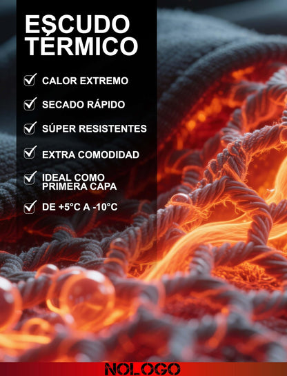 NOLOGO KATIACALZE Mallas Termicas Hombre Polar Toronto - Pantalon Termico Hombre, Mallas Compresion Elástico, Suave, Cálido, Respirable - 1 2 pz – Ropa para oposiciones – Material de estudio – OpoMarket