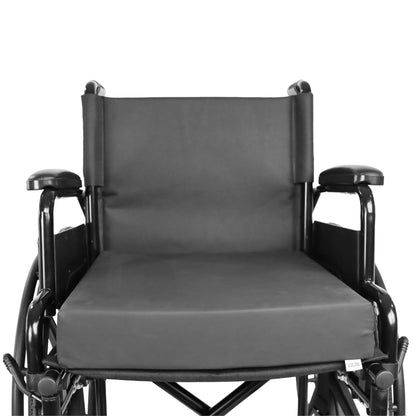 PEPE Mobility Cojín Antiescaras para Silla de Ruedas (42x42x8 cm), Viscoelástico, Cojin Postural Mayores, Negro - Fabricado en España – para oposiciones – Material de estudio – OpoMarket