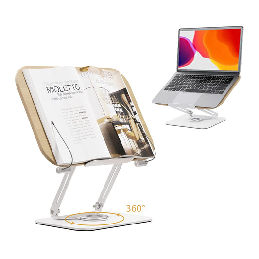 atril para libro polesto de madera y metal