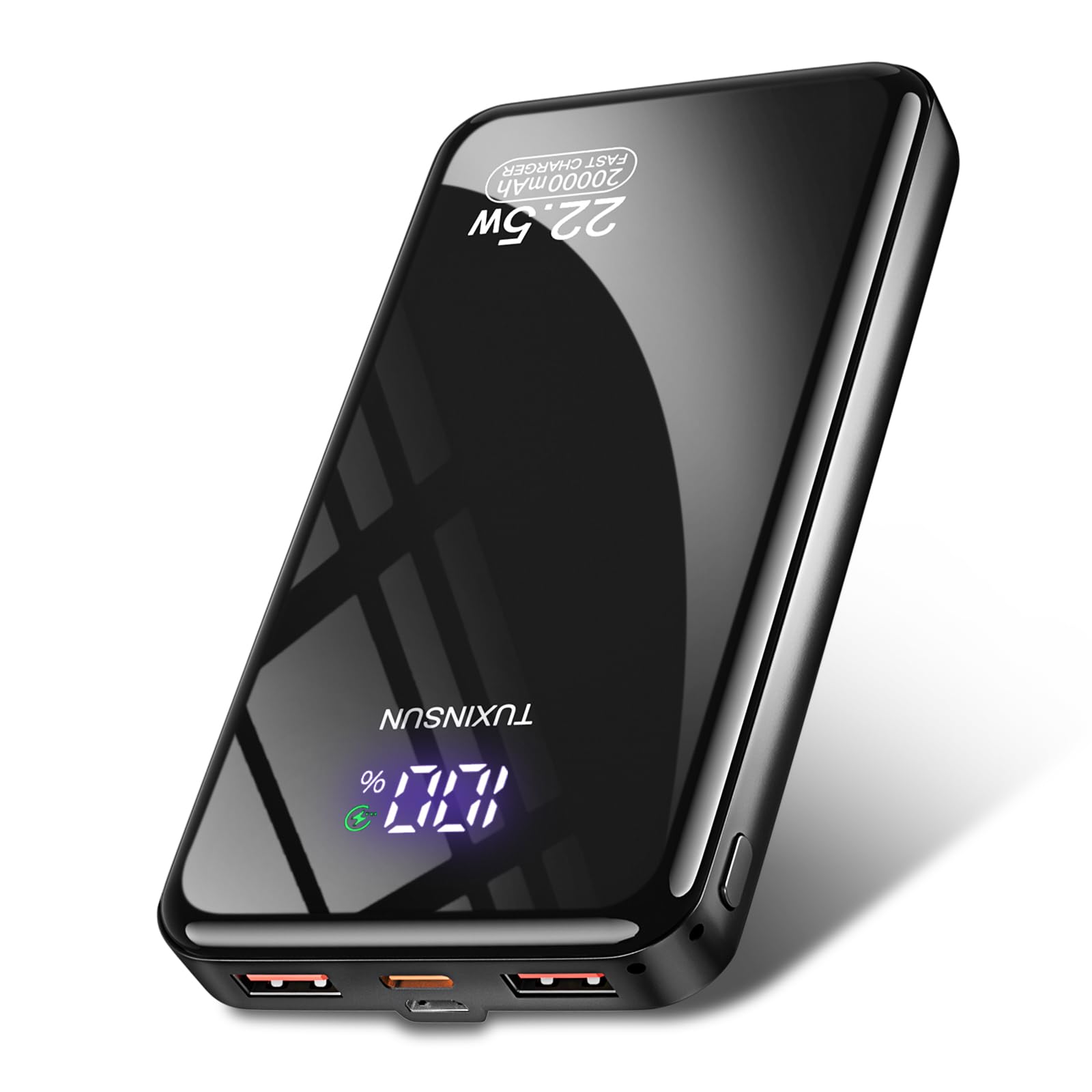 Power Bank 22.5W 20000mAh Bateria Externa Carga Rapida, Bateria Portatil PD3.0 QC4.0, Powerbank USB C Input & Output con Pantalla LCD Compatible con Smartphones, smartwatches, etc (black01) – para oposiciones – Material de estudio – OpoMarket