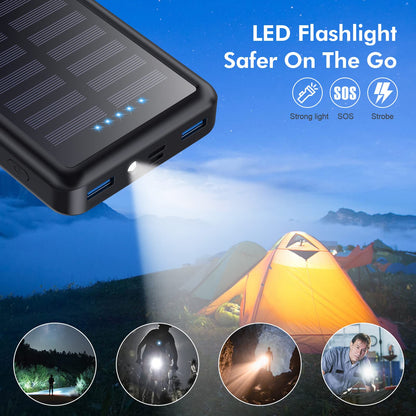 powerbank solar usb c
