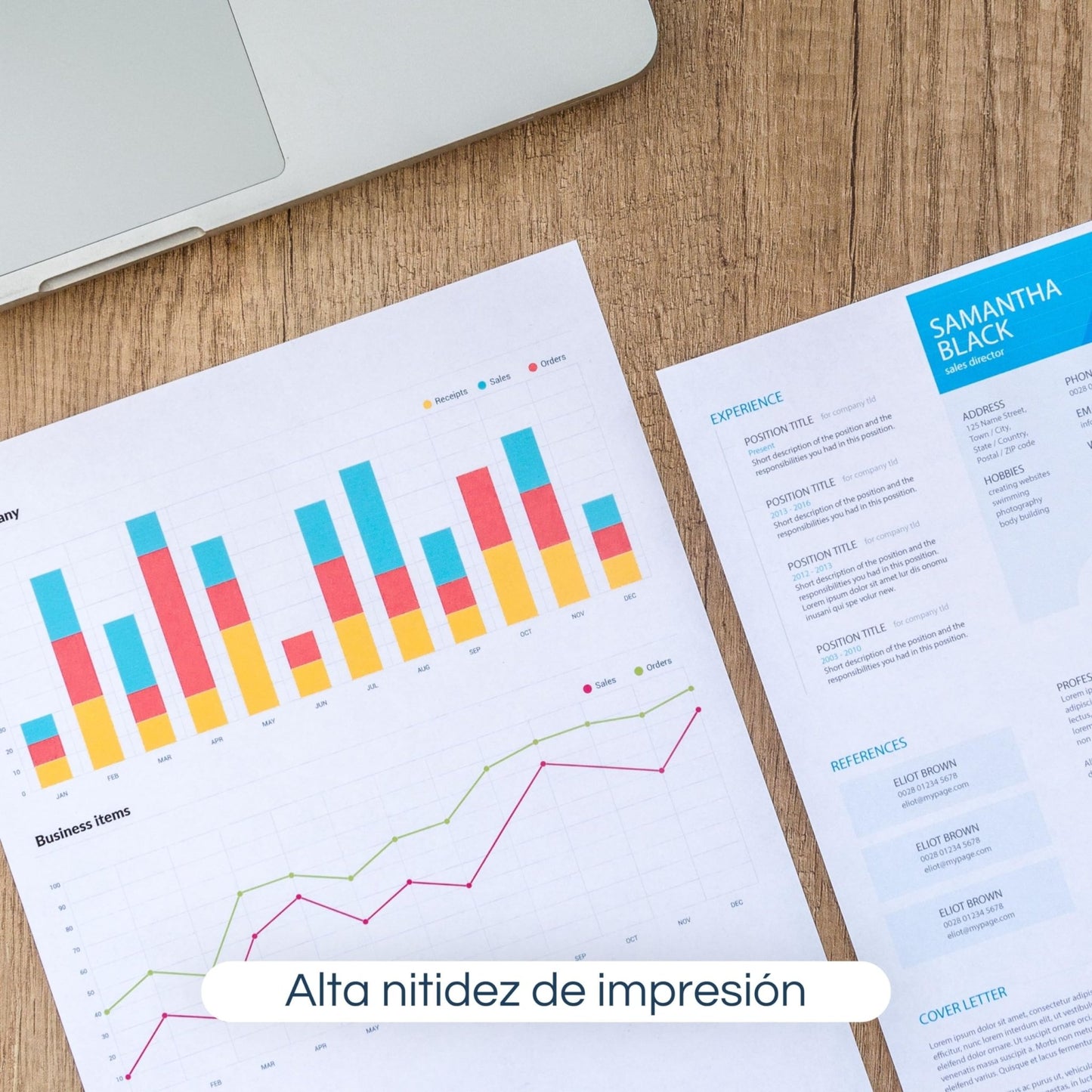 RAYLU PAPER - Folios A4 80gr Hojas de Papel Premium Multiusos para Impresoras Láser, Inkjet y Fotocopiadoras, para Oficina y Hogar (100 Hojas) – para oposiciones – Material de estudio – OpoMarket