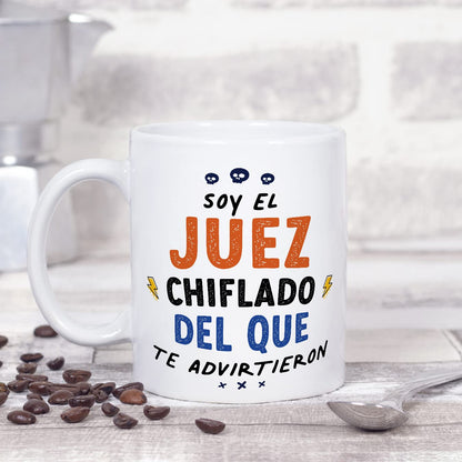 taza divertida regalo opositores a juez