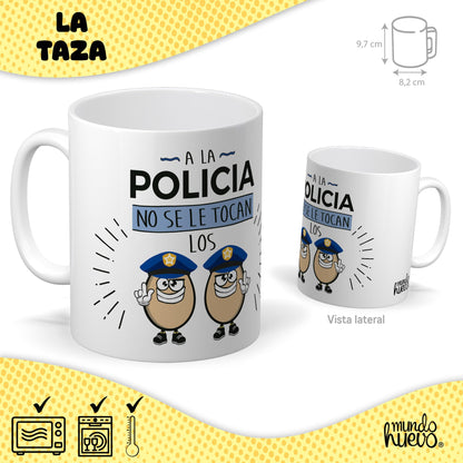 caja regalo divertida para opositores de policía