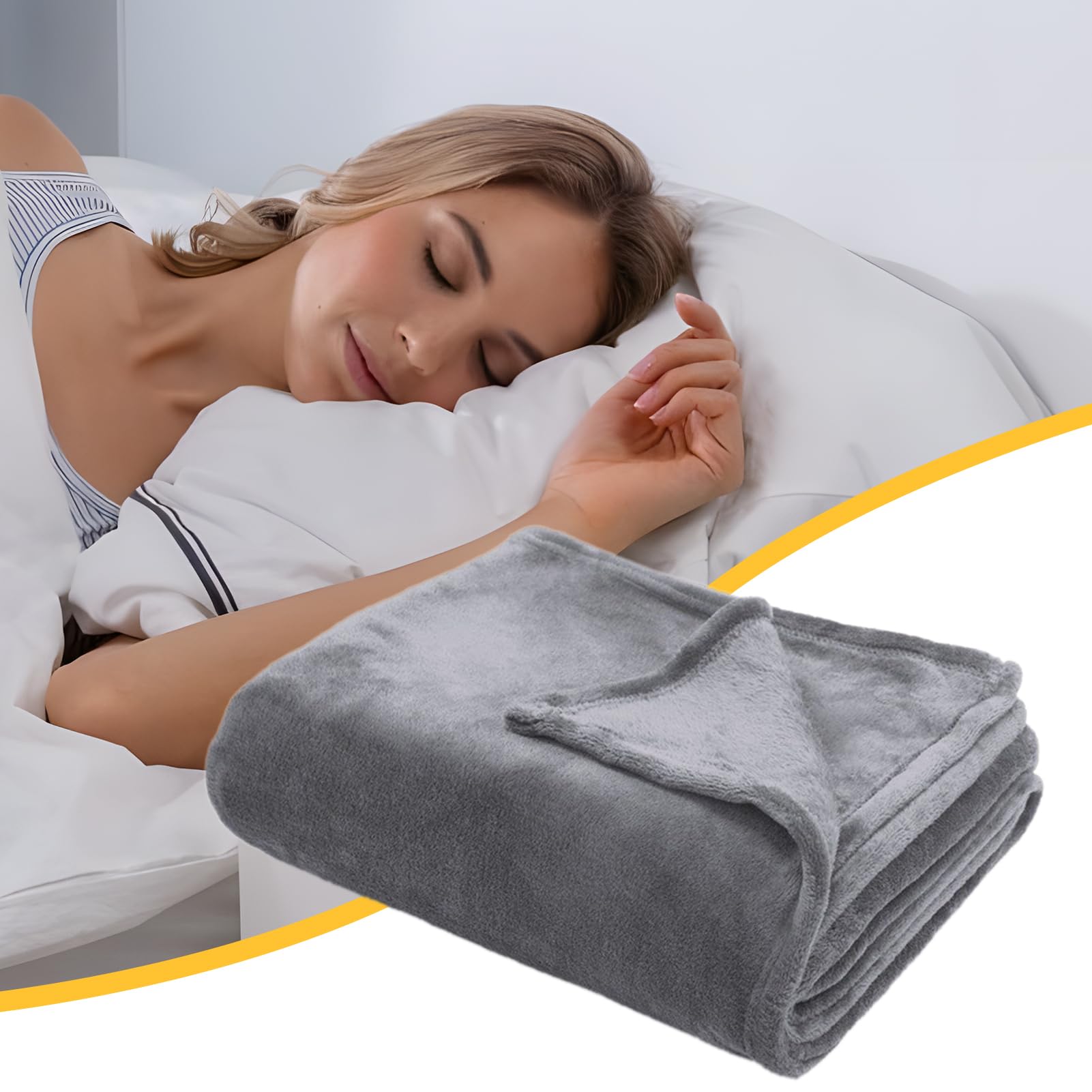 Renchey Manta De Forro Polar,Cálida Y Suave Ropa De Cama De Doble Cara - 150x110 Cm Manta Ligera De Forro Polar - para Habitación Hogar Otoño Invierno Sofá Dormitorio De Chica Mujeres Navidad – para oposiciones – Material de estudio – OpoMarket