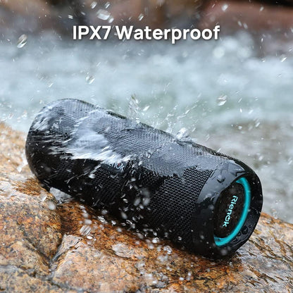 RIENOK Altavoz Bluetooth 5.3 30W Altavoz Inalámbrico Portátil Impermeable IPX7, Bass, Sonido Estéreo, Apoya Micro SD AUX – para oposiciones – Material de estudio – OpoMarket