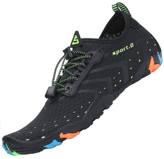 SAGUARO Mujer Hombre Escarpines - Barefoot Mujer Hombre Calzado Respetuoso Deportivas Zapatillas Minimalistas Antideslizantes Escarpines Agua para Playa Surf Rio Piscina Negro, Gr.41 – Zapatos para oposiciones – Material de estudio – OpoMarket