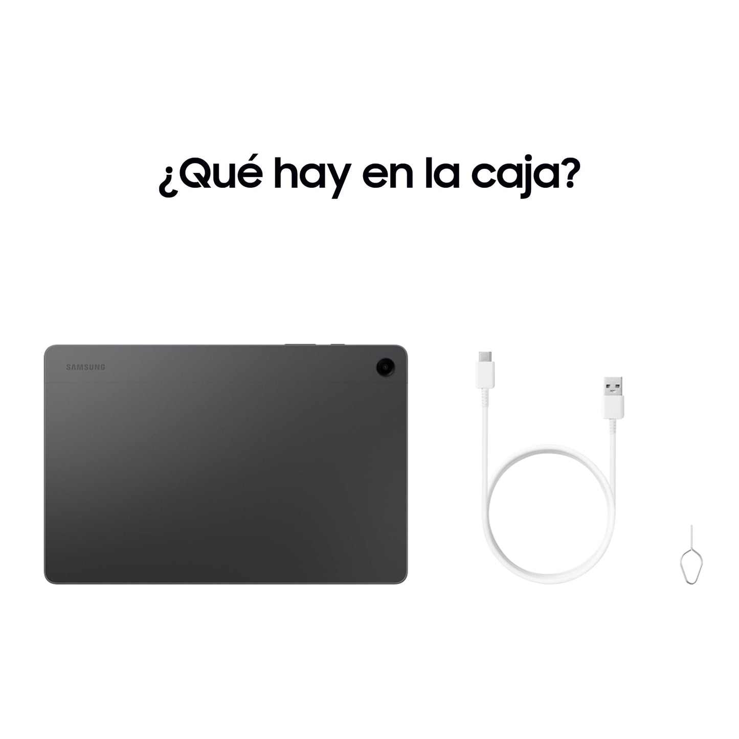 Samsung Galaxy Tab A9+ Tablet Android, 256 GB Almacenamiento, WiFi, Pantalla 11”, Sonido 3D, Gris Oscuro, con 1 Año de Garantía Adicional (Versión Española) – para oposiciones – Material de estudio – OpoMarket