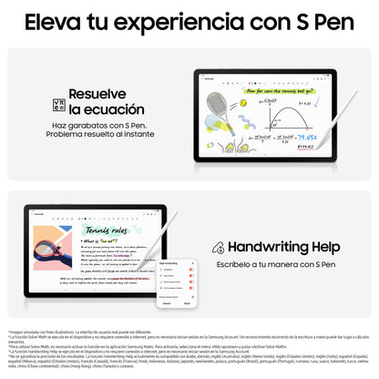 Samsung Galaxy Tab S10 Lite 128 GB - Tablet con IA, Incluye S Pen, 6 GB Memoria, Pantalla 10,9", Batería de Larga Duración, Gris, Garantía del Fabricante 3 Años + 1 Año Extra (Versión Española) – para oposiciones – Material de estudio – OpoMarket