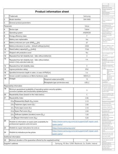 Samsung Galaxy Tab S10 Lite 128 GB - Tablet con IA, Incluye S Pen, 6 GB Memoria, Pantalla 10,9", Batería de Larga Duración, Gris, Garantía del Fabricante 3 Años + 1 Año Extra (Versión Española) – para oposiciones – Material de estudio – OpoMarket