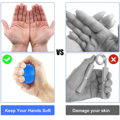 Set de 5 Pelota Antiestres Bola para Rehabilitación Fortalecedores de Mano, Pelota Rehabilitacion Mano con Diferentes Grados de Dureza, para Aliviar El Estrés para Ejercicios De Manos Antiestres – para oposiciones – Material de estudio – OpoMarket