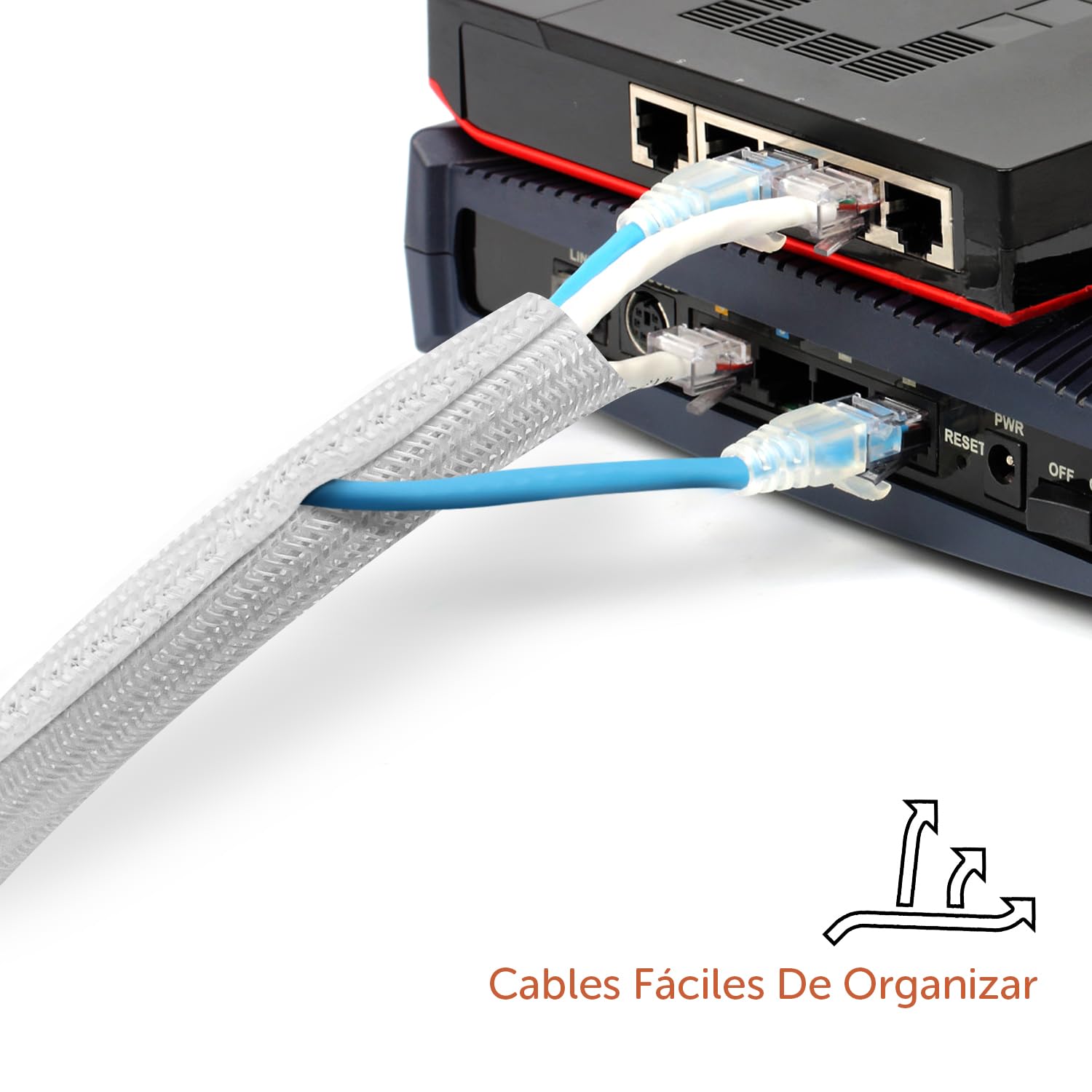 organizador de cables de mesa ideal