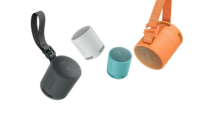 Sony Altavoz Bluetooth SRS - XB100, Ligero, Compacto, Altavoz Resistente al Agua y al Polvo IP67, hasta 16 h de batería, Correa Adaptable, Negro – para oposiciones – Material de estudio – OpoMarket