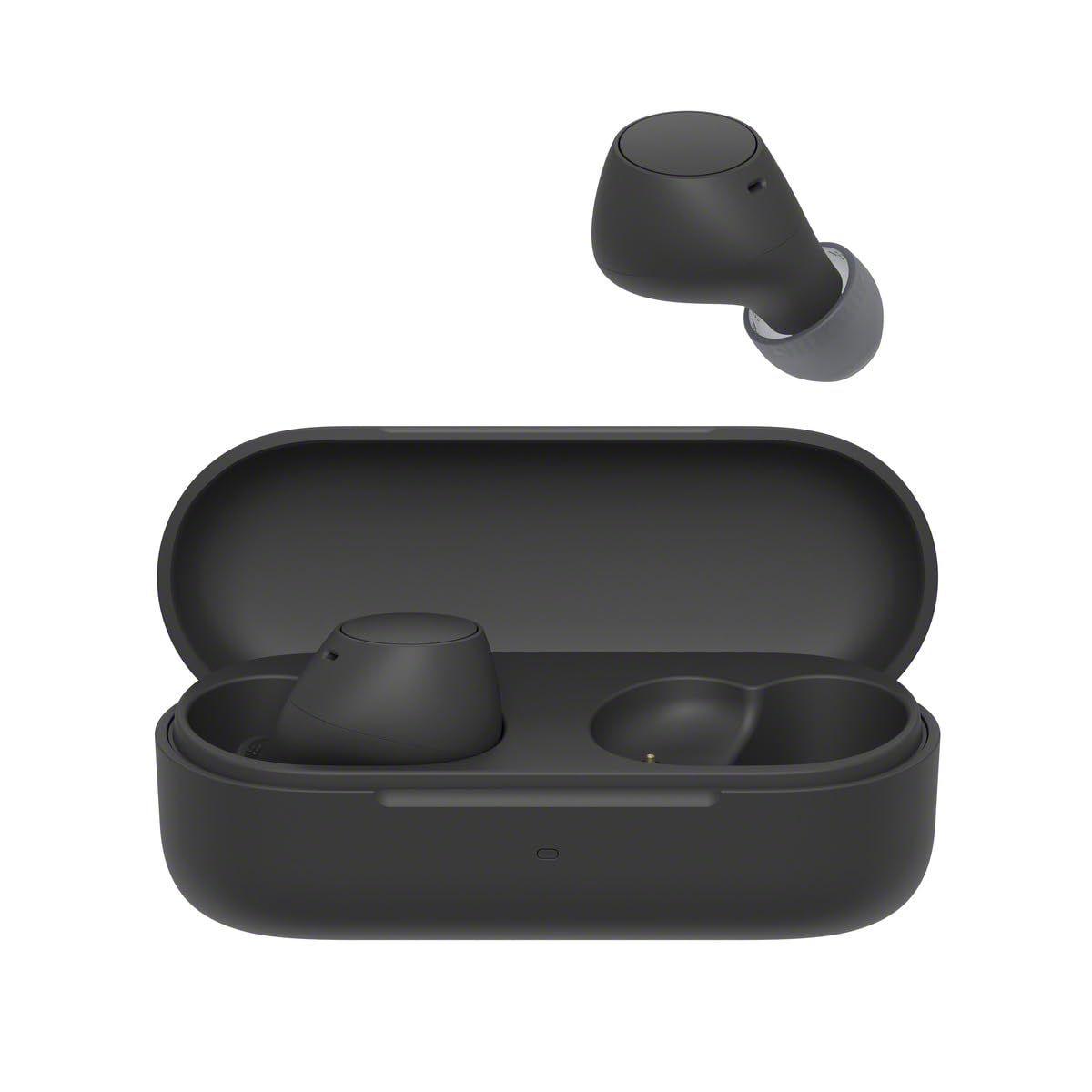 Sony WF - C510 Auriculares Inalámbricos pequeños, Ligeros, con conexión multipunto, Modo Sonido Ambiente, Resistencia al Agua IPX4, Spotify Tap, Carga rápida, 22 Horas de batería, iOS y Android - Negro – Electrónica para oposiciones – Material de estudio – OpoMarket