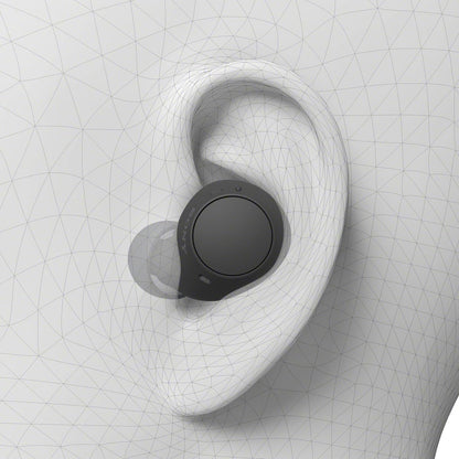 Sony WF - C510 Auriculares Inalámbricos pequeños, Ligeros, con conexión multipunto, Modo Sonido Ambiente, Resistencia al Agua IPX4, Spotify Tap, Carga rápida, 22 Horas de batería, iOS y Android - Negro – Electrónica para oposiciones – Material de estudio – OpoMarket
