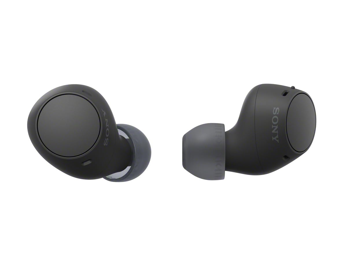 Sony WF - C510 Auriculares Inalámbricos pequeños, Ligeros, con conexión multipunto, Modo Sonido Ambiente, Resistencia al Agua IPX4, Spotify Tap, Carga rápida, 22 Horas de batería, iOS y Android - Negro – Electrónica para oposiciones – Material de estudio – OpoMarket