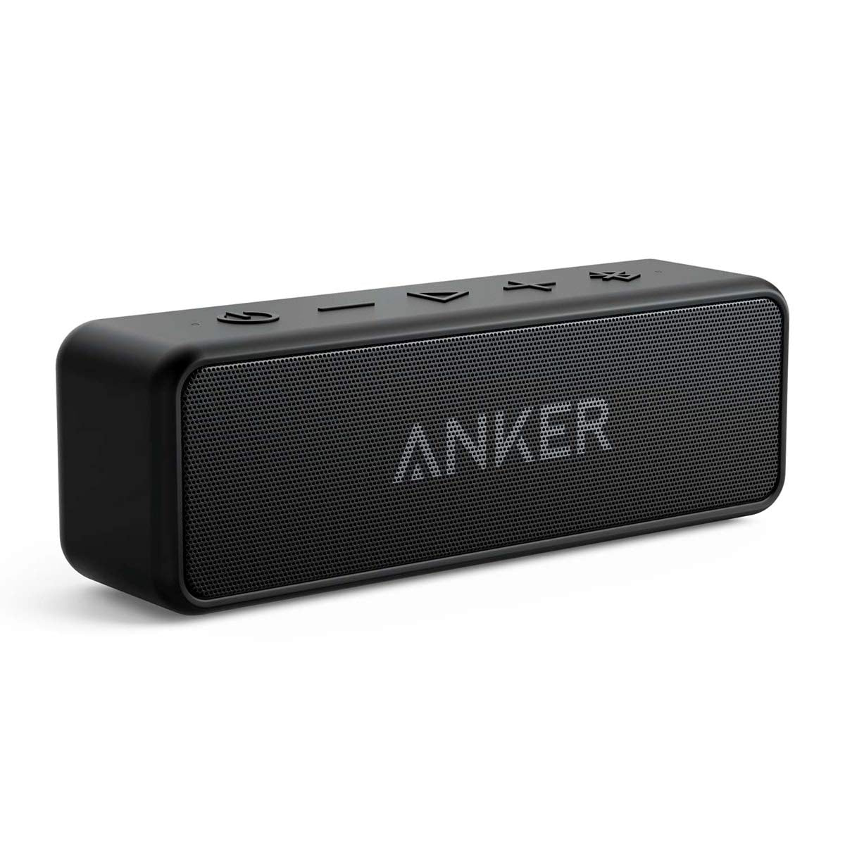 Soundcore Anker 2 Altavoz Bluetooth Portátil con Sonido Estéreo de 12 W, BassUp, IPX7 Resistente al Agua, 24 Horas Reproducción, Emparejamiento Estéreo Inalámbrico, para hogar, Exterior y Viaje – para oposiciones – Material de estudio – OpoMarket