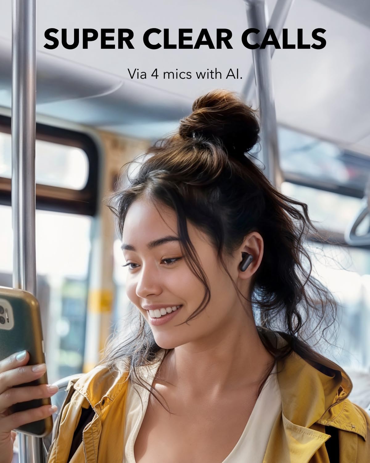 Soundcore P30i Auriculares Inalámbricos Bluetooth con Cancelación de Ruido de Anker, Cancelación de Ruido Potente e Inteligente, Graves Potentes, 45 Horas, Estuche 2 en 1 y Soporte para el Móvil, IP54 – Electrónica para oposiciones – Material de estudio – OpoMarket