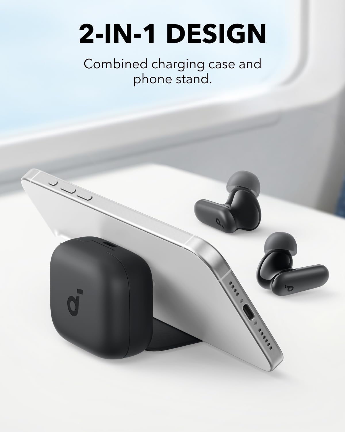 Soundcore P30i Auriculares Inalámbricos Bluetooth con Cancelación de Ruido de Anker, Cancelación de Ruido Potente e Inteligente, Graves Potentes, 45 Horas, Estuche 2 en 1 y Soporte para el Móvil, IP54 – Electrónica para oposiciones – Material de estudio – OpoMarket