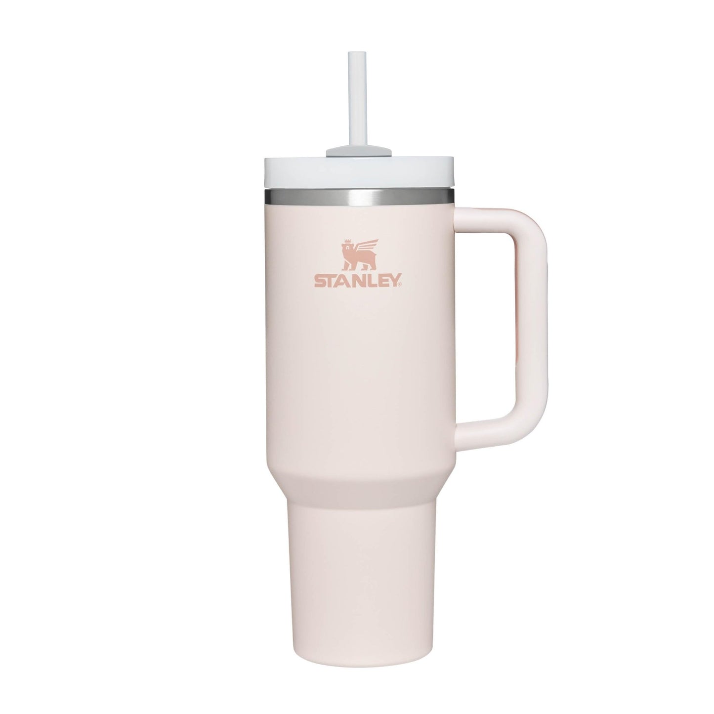 STANLEY Quencher H2.0 FlowState Tumbler 1.2L - Termo Conserva el Frío 11 Horas - Helada Durante 48 Horas - Botella Agua Acero Inoxidable - Taza Termica - Vaso Termico Sin BPA - Rose Quartz – para oposiciones – Material de estudio – OpoMarket