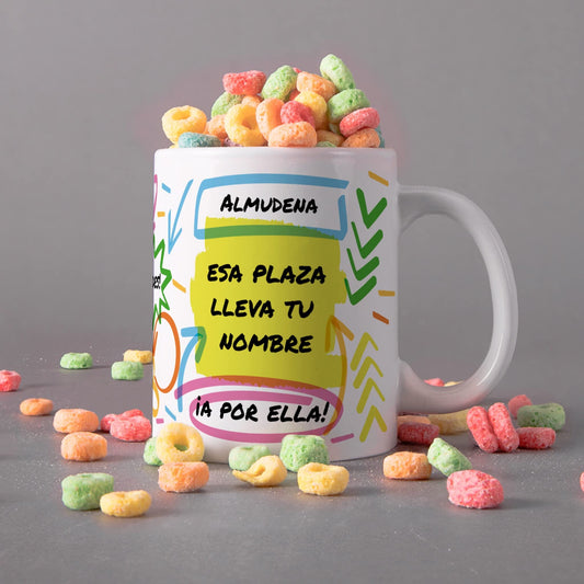 taza opositora bee ingenious para oposiciones