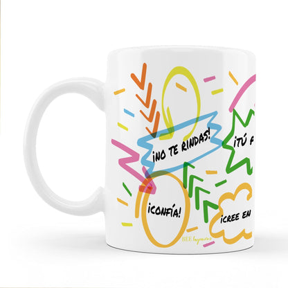 taza de ceramica para opositores y opositoras