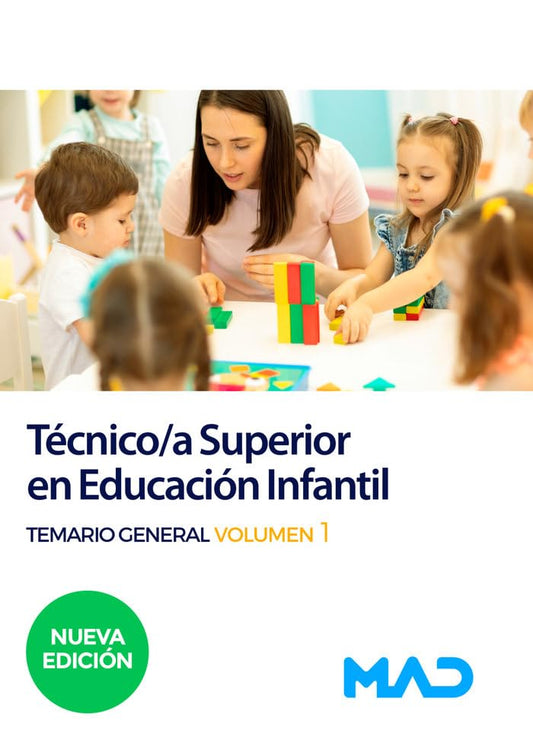 temario de Técnico Superior en Educación Infantil volumen 1